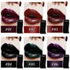 DE'LANCI Burgundy Red Gothic Lips Gloss Dark Red, Waterproof and