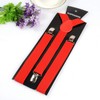 VPbao Y-type Suspenders, Unisex, Wide Type with Stability, Men's, Women's,