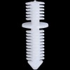 Rexka 10pcs Double End Xmas Tree Retainers Clips 11/32" Stem