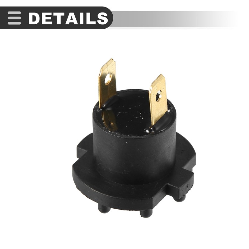 Motoforti Headlight Headlamp Bulb Socket Adapter, for Mazda 3 2004-2009,