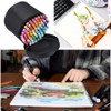 BTSKY Multifunction Marker Case - Zippered Canvas Pen Bag Pencil