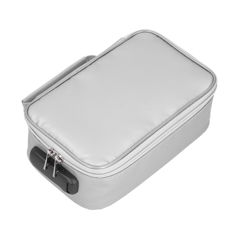 Certificate Storage Bag with Lock Waterproof Fireproof Document Bag File