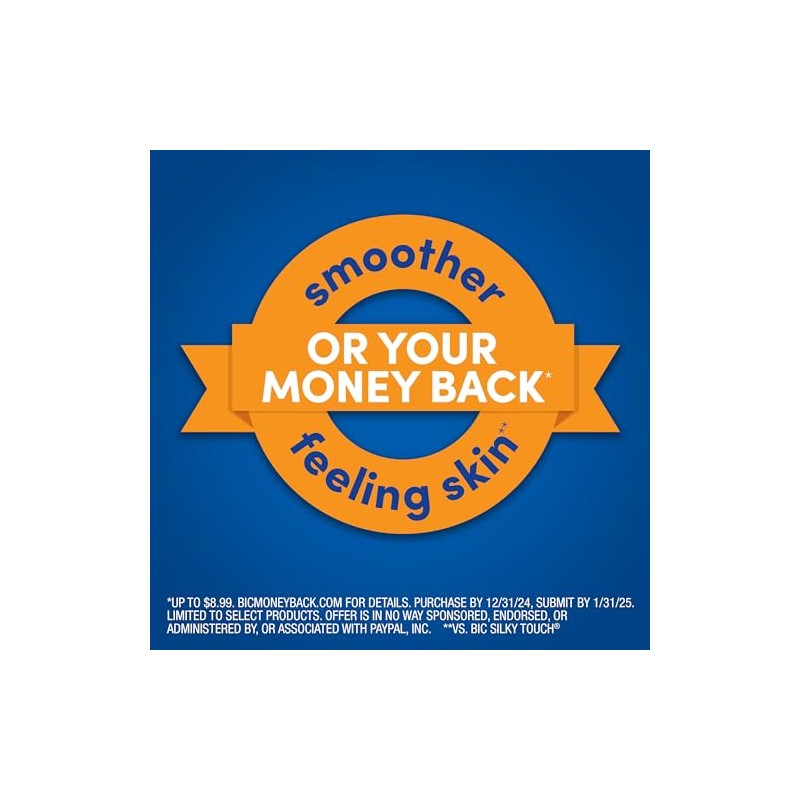 BIC EasyRinse Anti-Clogging Men's Disposable Razors for a Smoother Shave