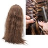 Women Long Curly Wigs Central Parting Universal Wig Headgear for
