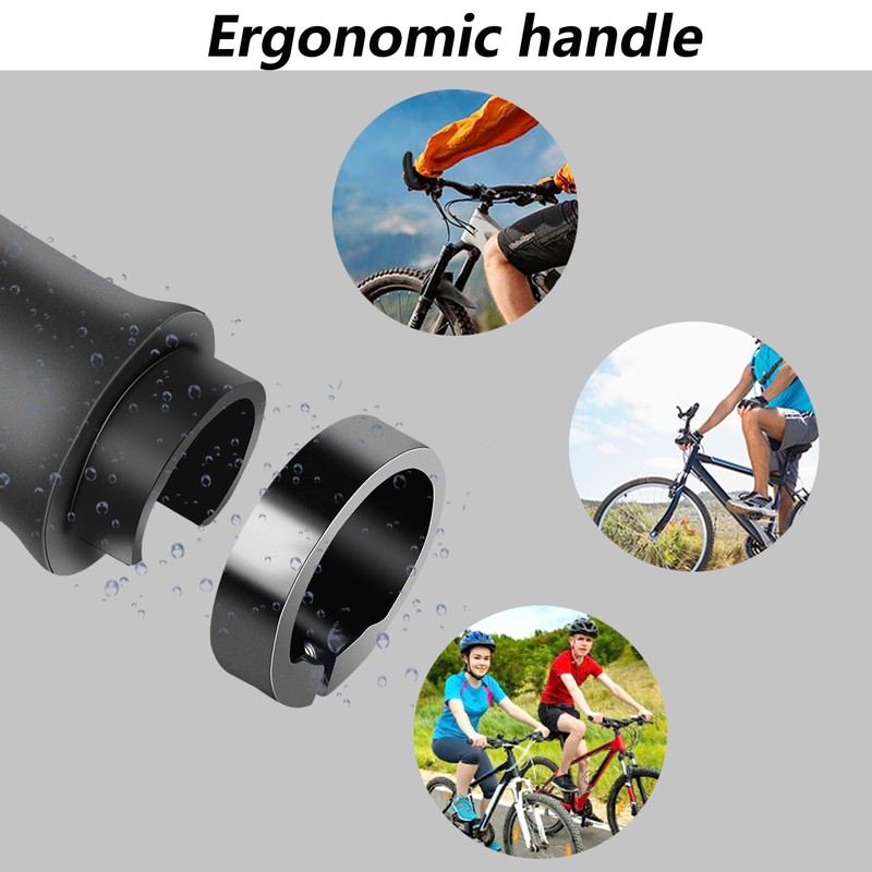 Bicycle Grip, Horns Bicycle Handlebar, Bicycle Grips Non-Slip, Grips Suitable