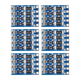 Alinan 6pcs 4S 21V 4.2V Li-ion Balancer Board 18650 Li-ion Balncing Full Charge Battery Balance Function Protection Board
