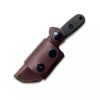 Custom Leather Scout Carry Sheath For Esee Izula Fixed Blade