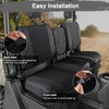 LKV UTV Uforce 1000 Seat Covers Compatible with CFMOTO UFORCE