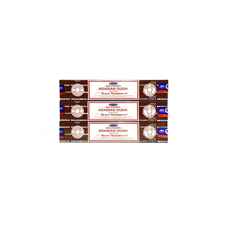 Nag Champa Set of 3 Pieces-Assorted Arabian Oudh 15gm Each.