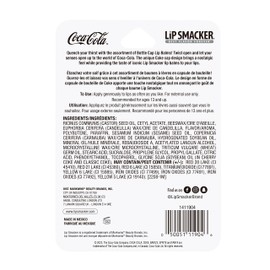 Lip Smacker Lip Smacker Coca Cola Collection - Moisturizing, Soothing Coke Bottle Caps Trio