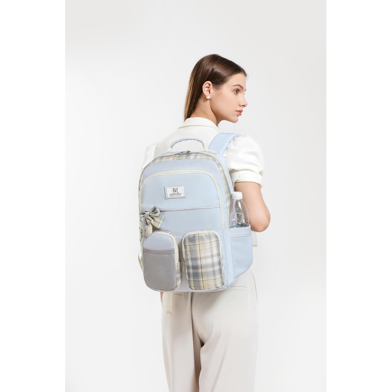 Mochila para niñas para escuela, adolescentes, bonita bolsa de libros