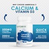 Ambrosial Calcium & Vitamin D Supplement, High Potency, High Strength