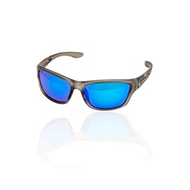 VALERIA Polarised Sports Sunglasses [Wind & Dust Protection] TAC Lenses Hard Case Included (Blue (Type2))