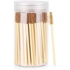 Tbestmax 100 unidades de aplicadores de rímel desechables con recipiente,