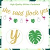 Flamingo Hen Party Decorations, She Said Flock Yes Banner, Flamingo