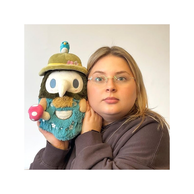 Squishable/Mini Spring Mushroom Plague Doctor Plush Toy