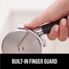 GORILLA GRIP BPA-Free Large Pizza Cutter Wheel, 9 Inch, Sharp