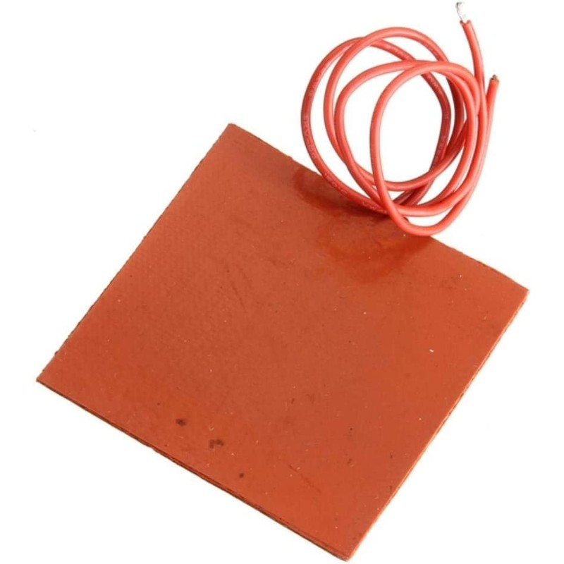 Hobbyant Waterproof Silicone Flexible Heating Pad, 60x60mm, 12V 10W, Max