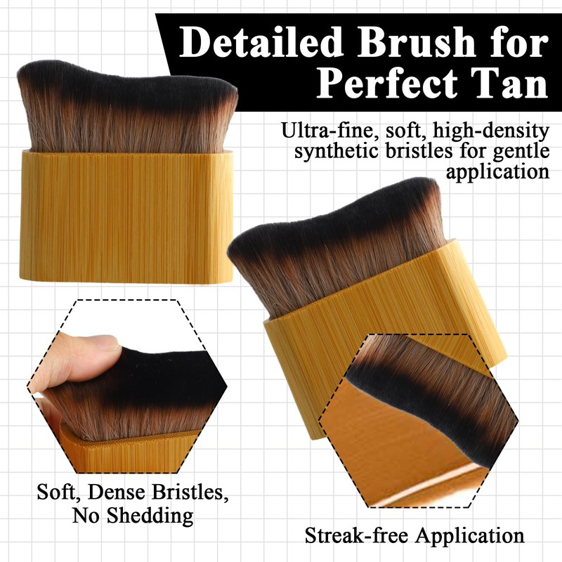 Back Tanning Applicator, 3 in 1 Self Tanner Kit, Self