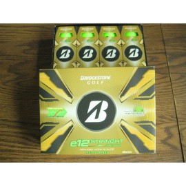 bridgestone 2 dozen BRAND NEW 2025 Bridgestone E12 Straight Distance golf balls Green