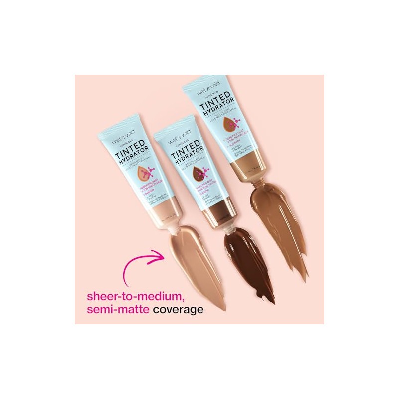 Wet Wild Bare Focus Tinted Hydrator Color Hidratante Light