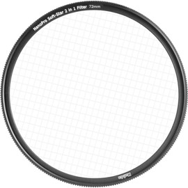 Haida Nanopro Soft Star Screw-in 2 in1 Optical Glass Filter 4 Point Star + Soft Focus HD4809 (72mm)
