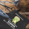 Funny Barber Gift Barbasaurus Like A Normal Barber Waterprof Adjustable