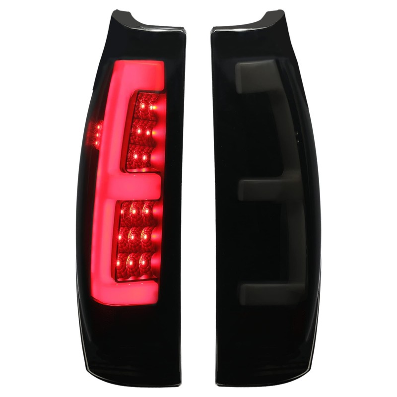 KUAFU LED Tail Light Pair Compatible with 2002-2006 Chevy Avalanche