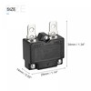 sourcing map Overload Protection 20A AC125/250V DC32V Automatic Reset Thermal