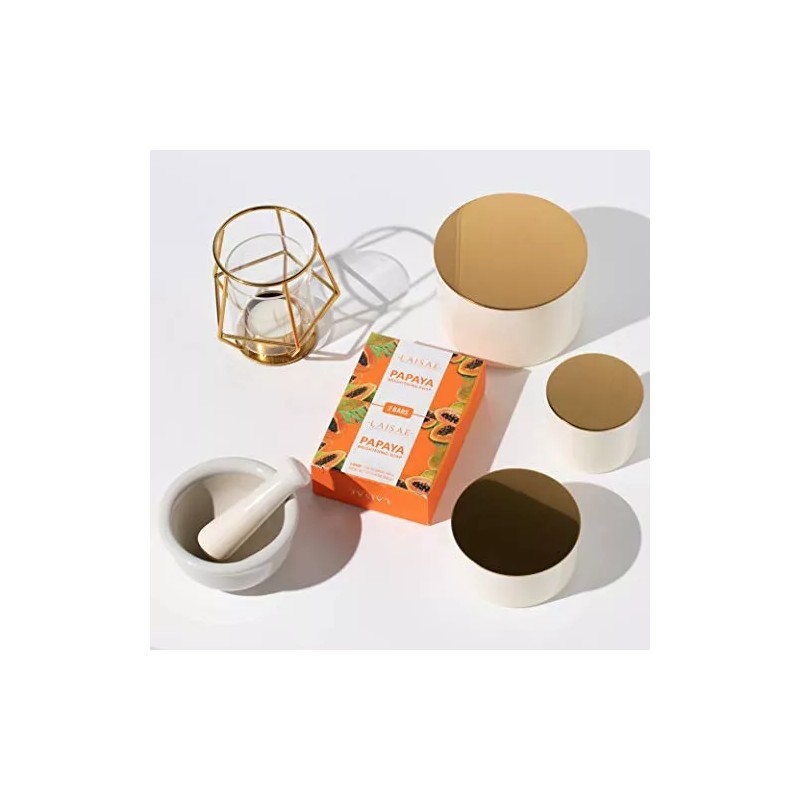 Laisae. Jabon Blanqueador De Papaya (2 Barras)