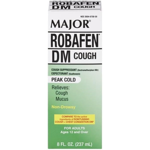 MAJOR Robafen DM Cough & Chest Congestion Cough Suppressant &