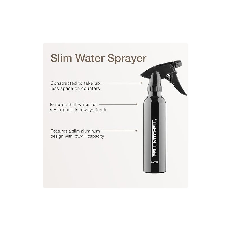 Paul Mitchell Pro Tools Slim Water Sprayer, Botella Pulverizadora Profesional