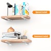 Floating Shelf Bracket 8 inch 8 Pack L Brackets for