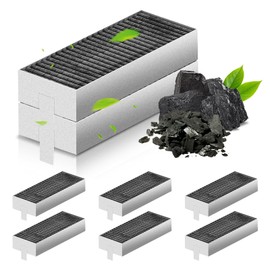 Activated Carbon Filters for Bosch HEZ9VRUD0 17004811 / Siemens HZ9VRCR0 / Neff Z821VR0 / Gaggenau CA282111 / Constructa CZ9VRCR0 Cooker Hood Recirculation Filter Pack of 8