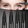 Mirhua Natural Eyebrow Tint 4 Tip Eyebrow Waterproof and Sweat