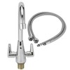 G1/2 Thread Copper Faucet Hot Cold Water Outlet 360 Degree