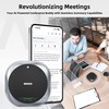 AISPEECH Conference Speakerphone M6 with AI Noise Reduction,Transcribe&Summarize Empowered by