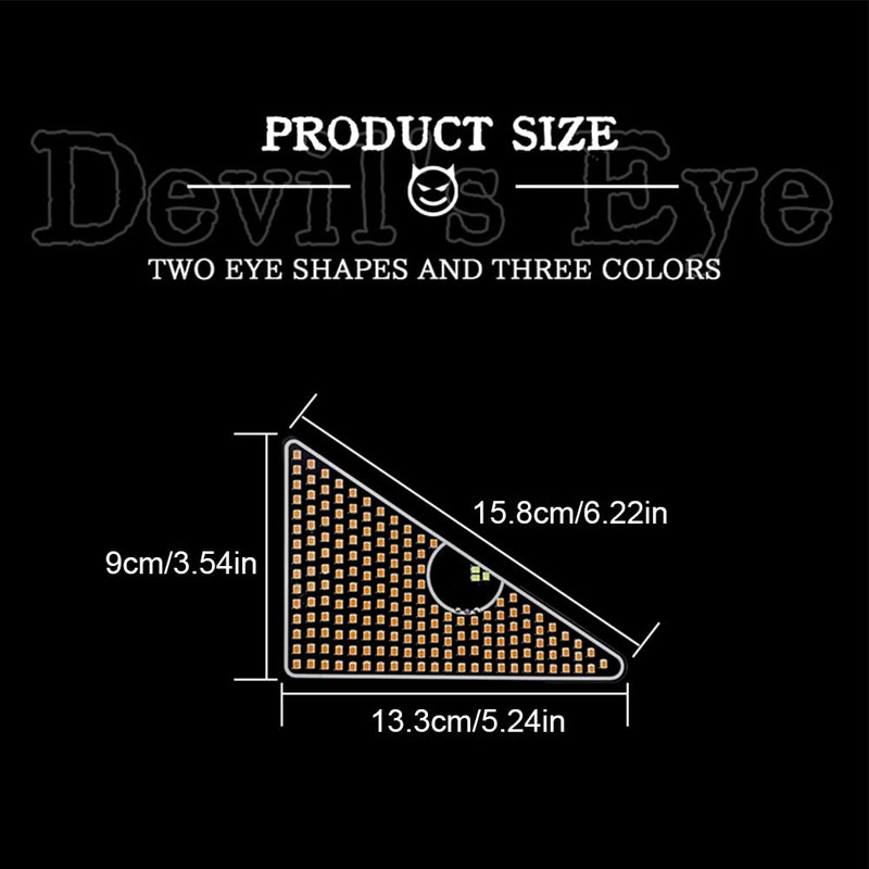Devil Eyes Light for Cars, Led Eyes for Car, Car