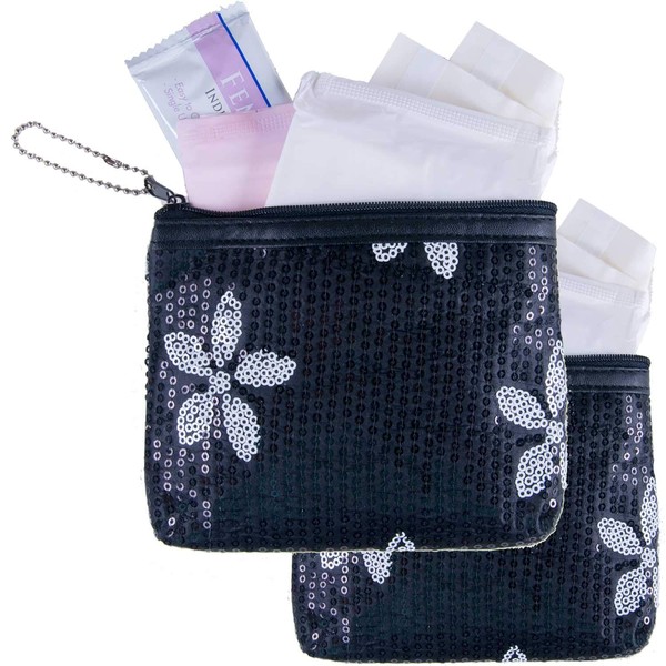 Menstruation Kit - First Period Kit to-go! (Period Starter Kit with Organic & Biodegradable Pads)