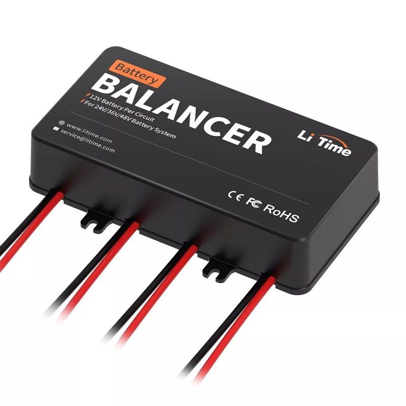 Litime 48V Battery Balancer Equalizer for AGM Gel Lithium LiFePO4