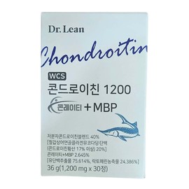 Dr.Lin Chondroitin 1200 Conrate + MBP 1200mg x 30 tablets 1 unit / 닥터린 콘드로이친 1200 콘레이티 + MBP 1200mg x 30정 1개