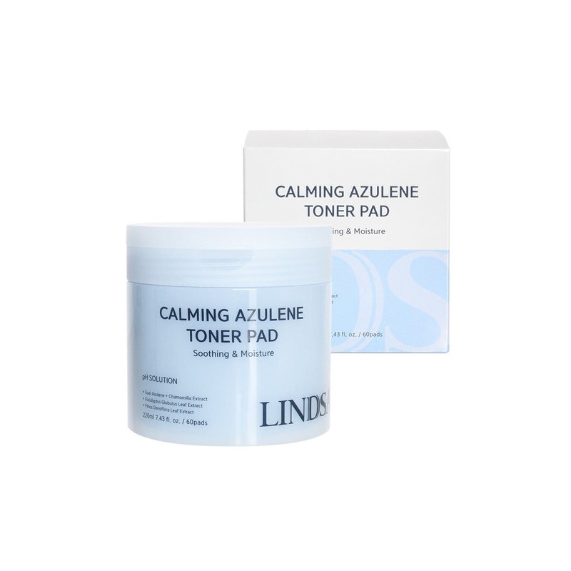Lindsay Madecassoside Moisture Ampoule PH Solution Calming Cica Azulene Toner
