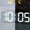LED Digital Clock, 1 Count Battery Powered Creative Electronic Clock,