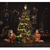 2 Pack Red Super Duper Thick Tinsel Garland 50 Ft