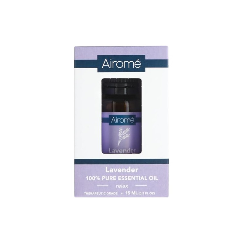 Airomé Lavender 100% Pure Therapeutic Grade Essential Oils| 15ml Amber