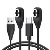Meliya 2 Pack Compatible for Shokz Charging Cable, USB&USB-C Magnetic