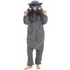 YUTCOTC Wild Boar Onesie Pajamas,Wild Boar Costume animal Pajamas
