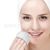 Large 3-Layer Bamboo Fiber Washable Makeup Remover Pads 8cm 8x8/Off-White 10ea
