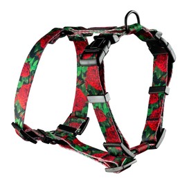 Helltails Dog Harness for Small Dogs, No Absorb, Adjustable Chest Harness, Anti-Pull Y Harness, Dog Small with Control, Classic Lightweight Dog Harness, Dog Harness, Eternal Rose, XS