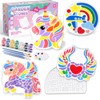 Paint Your Own Stepping Stones Painting Kit for Kids, Unicorn